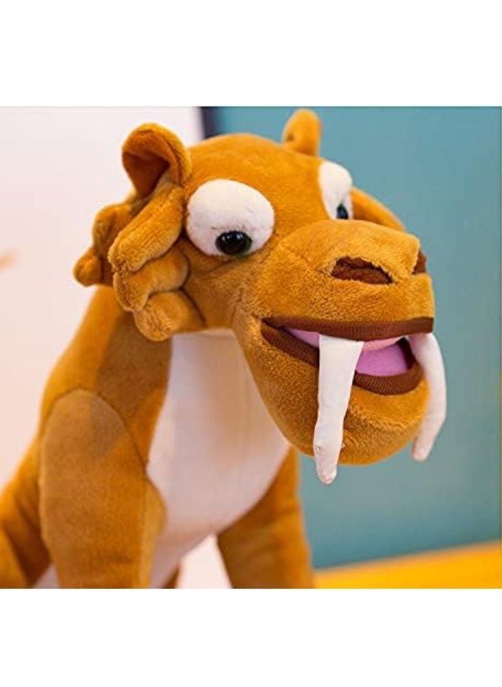 Premium Ice Age Diego Saber-Tooth Tiger Plush Toy – Soft Stuffed Animal - Image 3